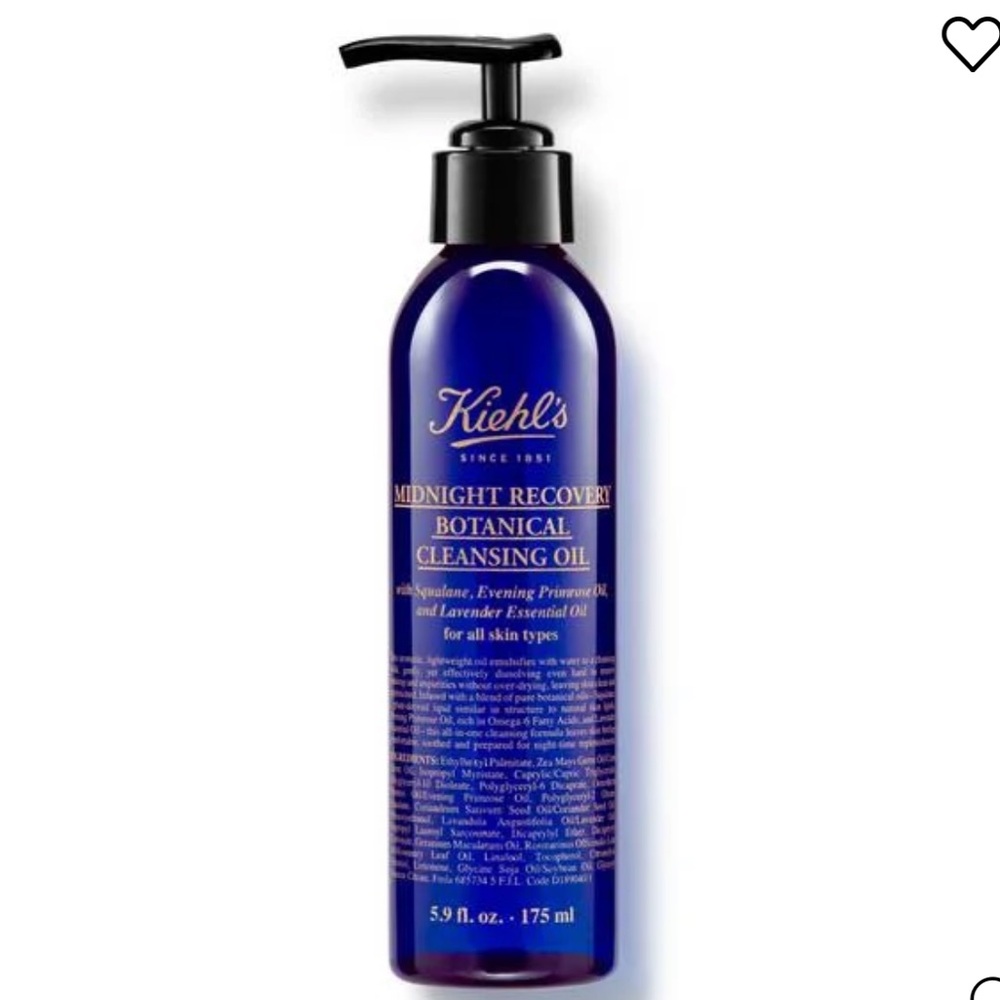 NWT+Sealed mini KIEHL'S Midnight Recovery Botanical Cleansing Oil